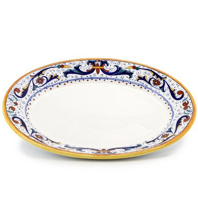 RICCO DERUTA: Large Oval Turkey Platter - artisticaitalian.com