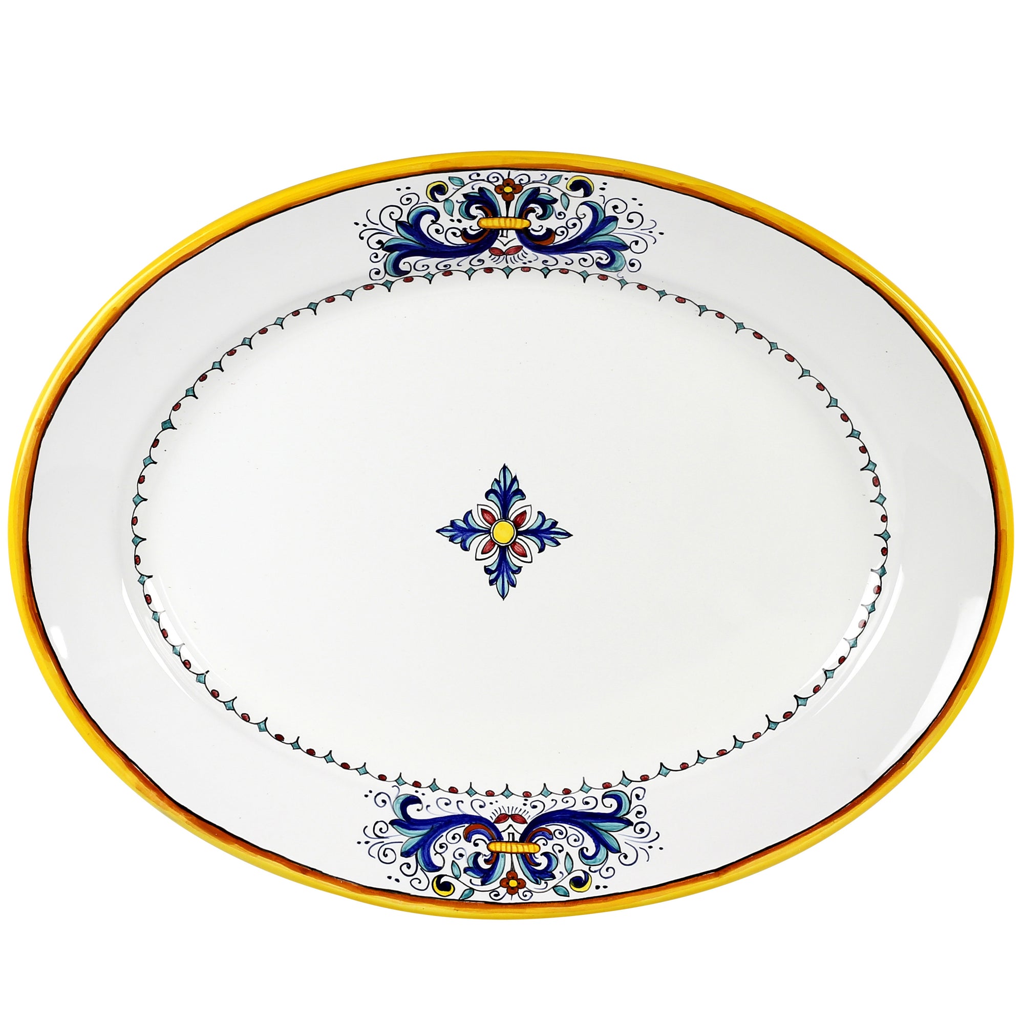 RICCO DERUTA LITE: Large Oval Platter - artisticaitalian.com