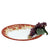 DERUTA COLORI: Oval Platter - CORAL RED - artisticaitalian.com