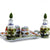 FAENZA-CARNATION: Oil and Vinegar Salt and Pepper menage - artisticaitalian.com