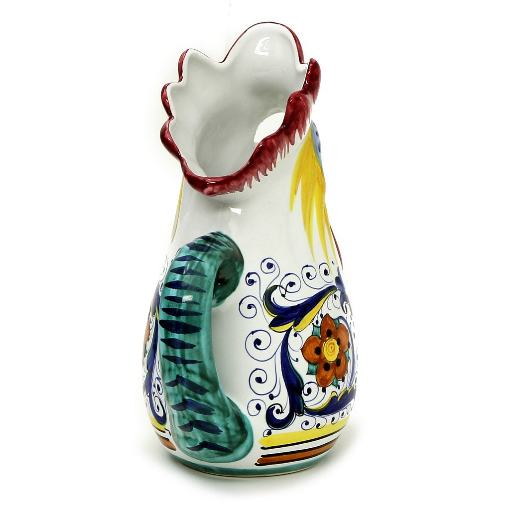 RICCO DERUTA: Rooster of Fortune multi use pitcher - artisticaitalian.com