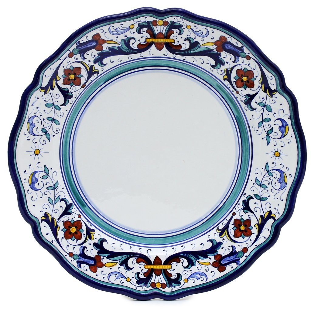 VECCHIA DERUTA: Charger Buffet Platter - artisticaitalian.com