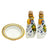 LIMONCINI: 'The Better Half' Oil and Vinegar set with tray/saucer - artisticaitalian.com