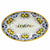 LIMONCINI: Serving Turkey/Ham Oval Platter