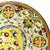 MAJOLICA MEDICI: Wall Plate with DeMedici Five Balls (28D) - artisticaitalian.com