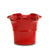 SCAVO Giardini Garden: Medium Planter Vase with fluted rim RED - artisticaitalian.com