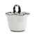 SCAVO GIARDINI-GARDEN: Wall Planter Vase with fluted rim WHITE - artisticaitalian.com