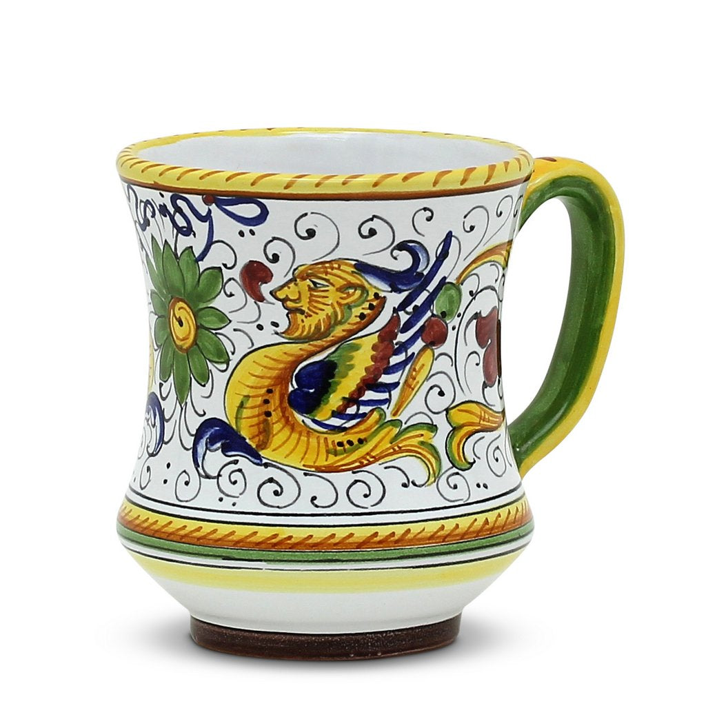 RAFFAELLESCO DELUXE: Concave Deluxe Mug (12 Oz.) - artisticaitalian.com