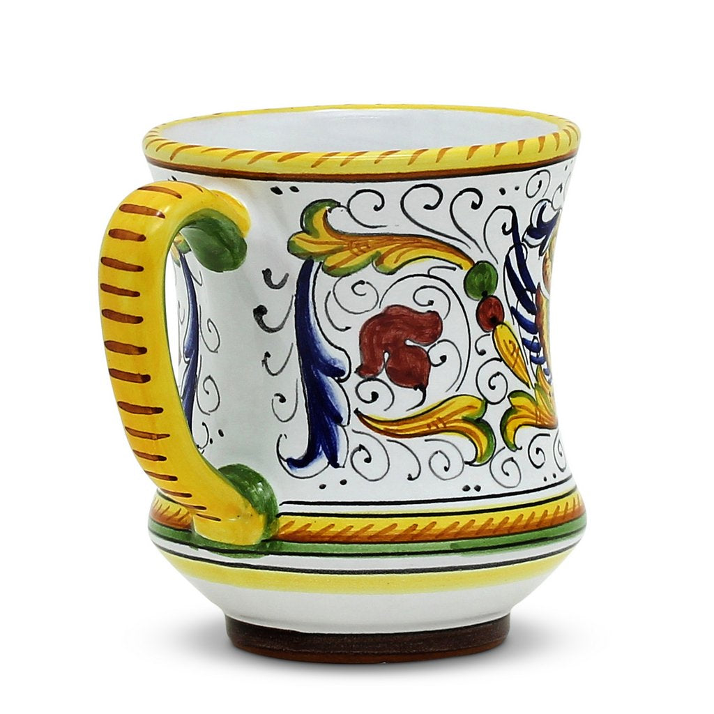 RAFFAELLESCO DELUXE: Concave Deluxe Mug (12 Oz.) - artisticaitalian.com