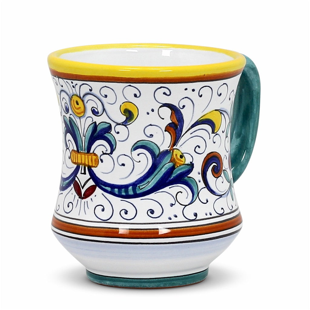 RICCO DERUTA DELUXE: Concave Deluxe Mug (12 Oz.) - artisticaitalian.com