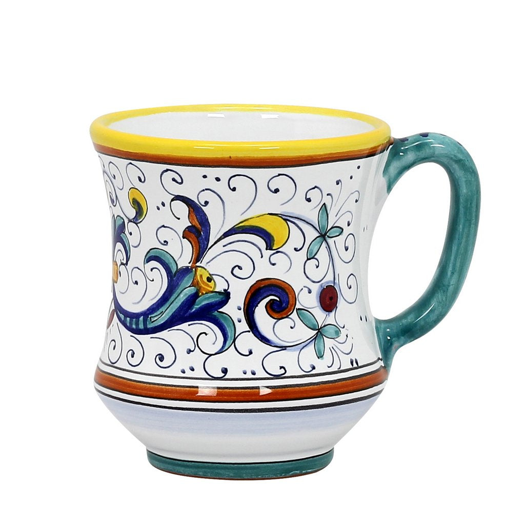 RICCO DERUTA DELUXE: Concave Deluxe Mug (12 Oz.) - artisticaitalian.com