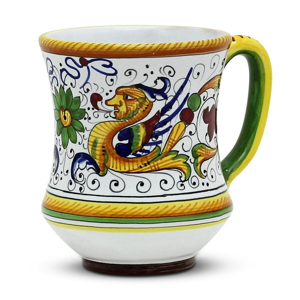 RAFFAELLESCO DE LUXE: Concave Deluxe Large Mug (17 Oz.) - artisticaitalian.com