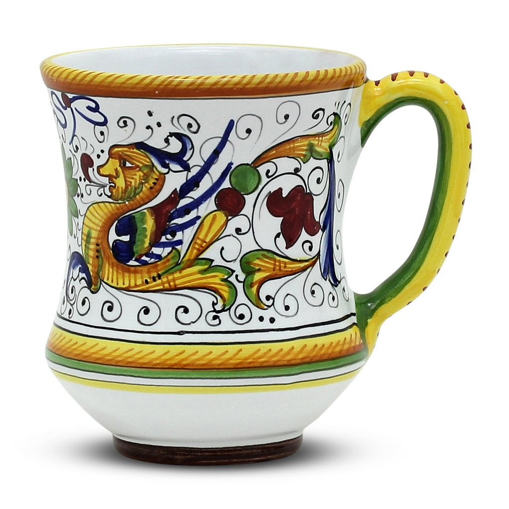 RAFFAELLESCO DE LUXE: Concave Deluxe Large Mug (17 Oz.) - artisticaitalian.com