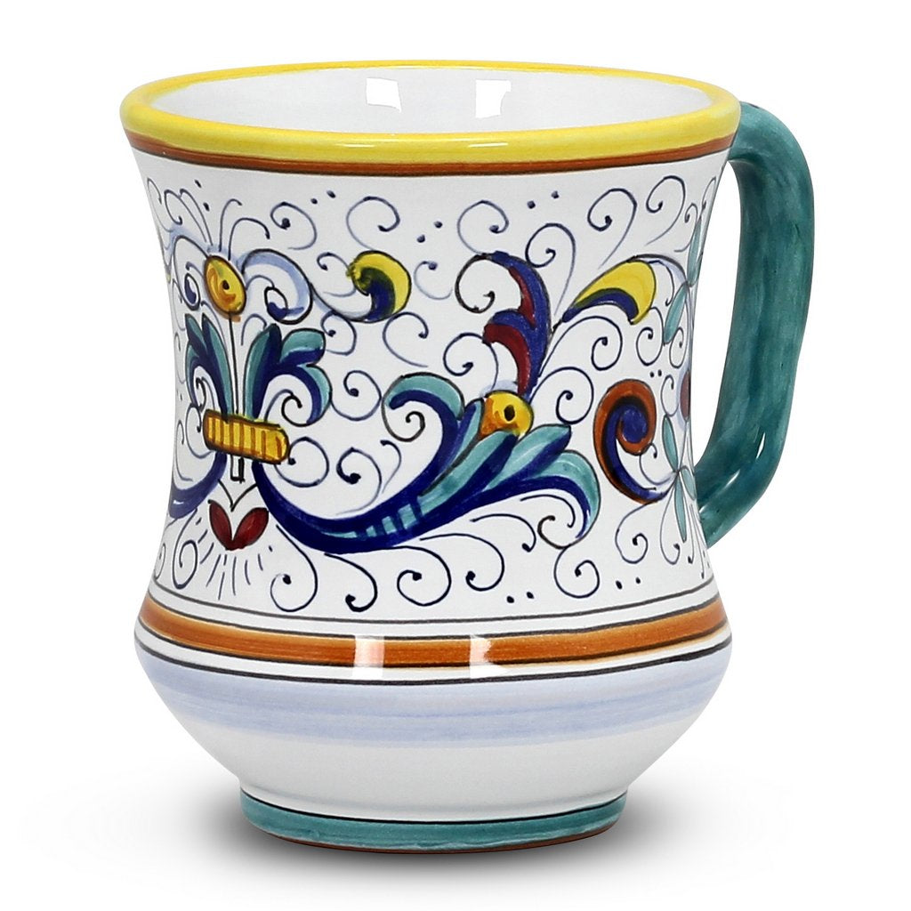 RICCO DERUTA DELUXE: Concave Deluxe Large Mug (17 Oz.) - artisticaitalian.com