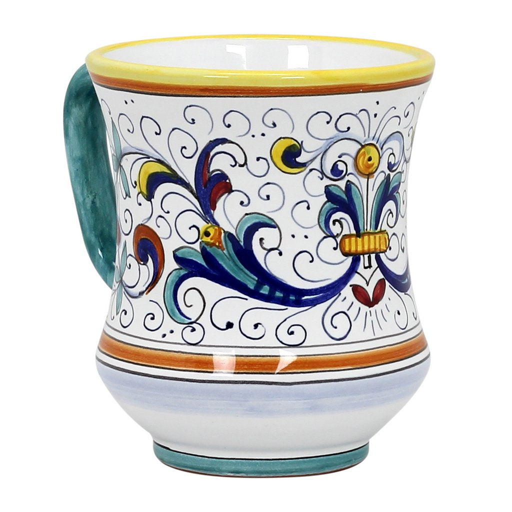 RICCO DERUTA DELUXE: Concave Deluxe Large Mug (17 Oz.) - artisticaitalian.com