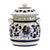 ORVIETO BLUE ROOSTER: Bundle with Utensil Holder + Biscotti Jar - artisticaitalian.com