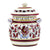 ORVIETO RED ROOSTER: Bundle with Utensil Holder + Olive Oil Dispenser + Biscotti Jar - artisticaitalian.com