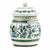 ORVIETO GREEN ROOSTER: Traditional Biscotti Jar - artisticaitalian.com