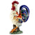 ROOSTER OF FORTUNE: ALBERTO large ceramic Rooster of Fortune - artisticaitalian.com