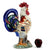 ROOSTER OF FORTUNE: ALBERTO large ceramic Rooster of Fortune - artisticaitalian.com