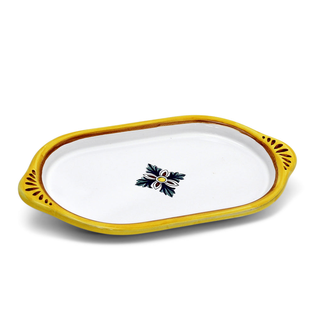 RICCO DERUTA DELUXE: Oval/Oblong Small Tray - artisticaitalian.com