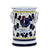 ORVIETO BLUE ROOSTER: Utensil Holder - artisticaitalian.com