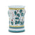 ORVIETO GREEN ROOSTER: Utensil Holder - artisticaitalian.com