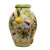 MAJOLICA CAFFAGIOLO: Extra Large Tuscan Orcio with Medici Crest + Lions - artisticaitalian.com