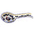 ORVIETO BLUE ROOSTER: Spoon Rest Deluxe - artisticaitalian.com