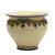 SOFIA TRICOLORE:  Round Cachepot/Planter with Bass Relief Decoration - Medium (14" Diam) - artisticaitalian.com