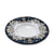 DERUTA COLORI: Olive Oil Fancy Dipping Bowl with large rim BLUE ANTICO Color - artisticaitalian.com