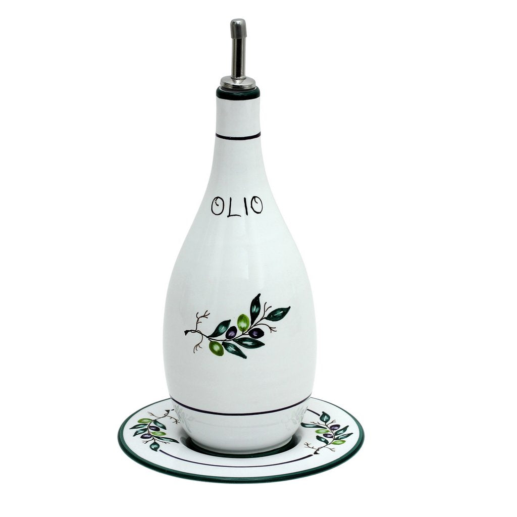 OLIVA: Olive Oil Bottle Dispenser - artisticaitalian.com