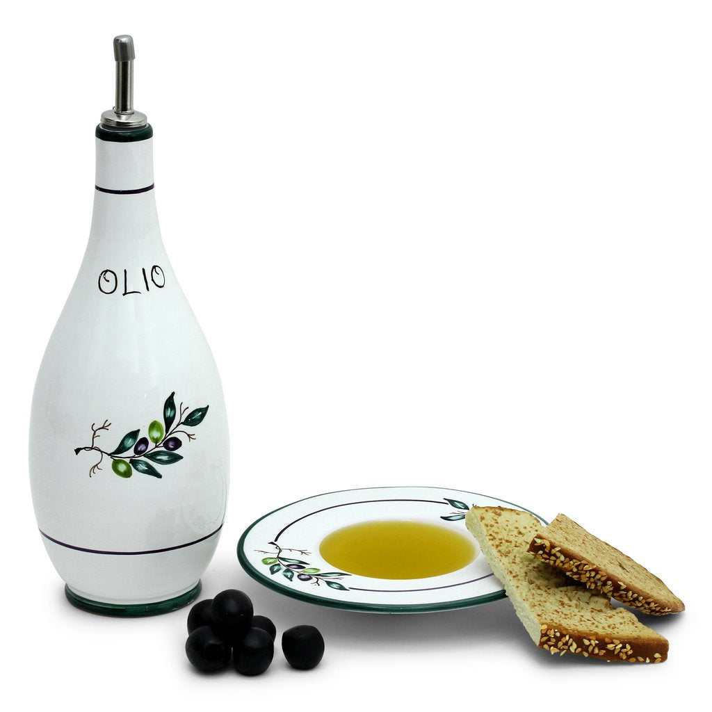 OLIVA: Olive Oil Bottle Dispenser - artisticaitalian.com