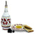 ORVIETO RED ROOSTER: Olive Oil Bottle Dispenser - artisticaitalian.com