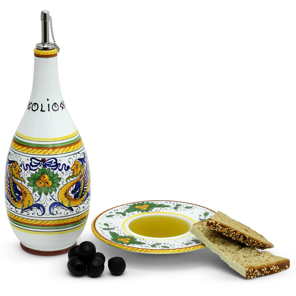 RAFFAELLESCO: Olive Oil Bottle Dispenser - artisticaitalian.com