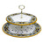 DERUTA VARIO FOGLIE: Two Tier Luxury Tid Bit Server - Cupcakes Tray - artisticaitalian.com