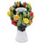 DONATELLO HEADS: Ceramic Head Vase - Tulips Decor - artisticaitalian.com