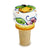 DERUTA VARIO: DeLuxe Round Cylindrical Bottle Cork Stopper Lemon & Flower Design [R] - artisticaitalian.com