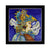 WALL ART: Hand Painted Deruta Tile framed on a Shadow Box (Homo Sapiens) - artisticaitalian.com