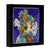 WALL ART: Hand Painted Deruta Tile framed on a Shadow Box (Homo Sapiens) - artisticaitalian.com