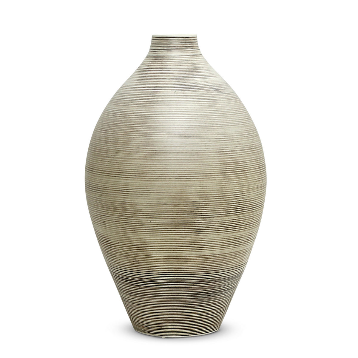 SABBIA TOSCANA: Large Olive Shape Vase - artisticaitalian.com