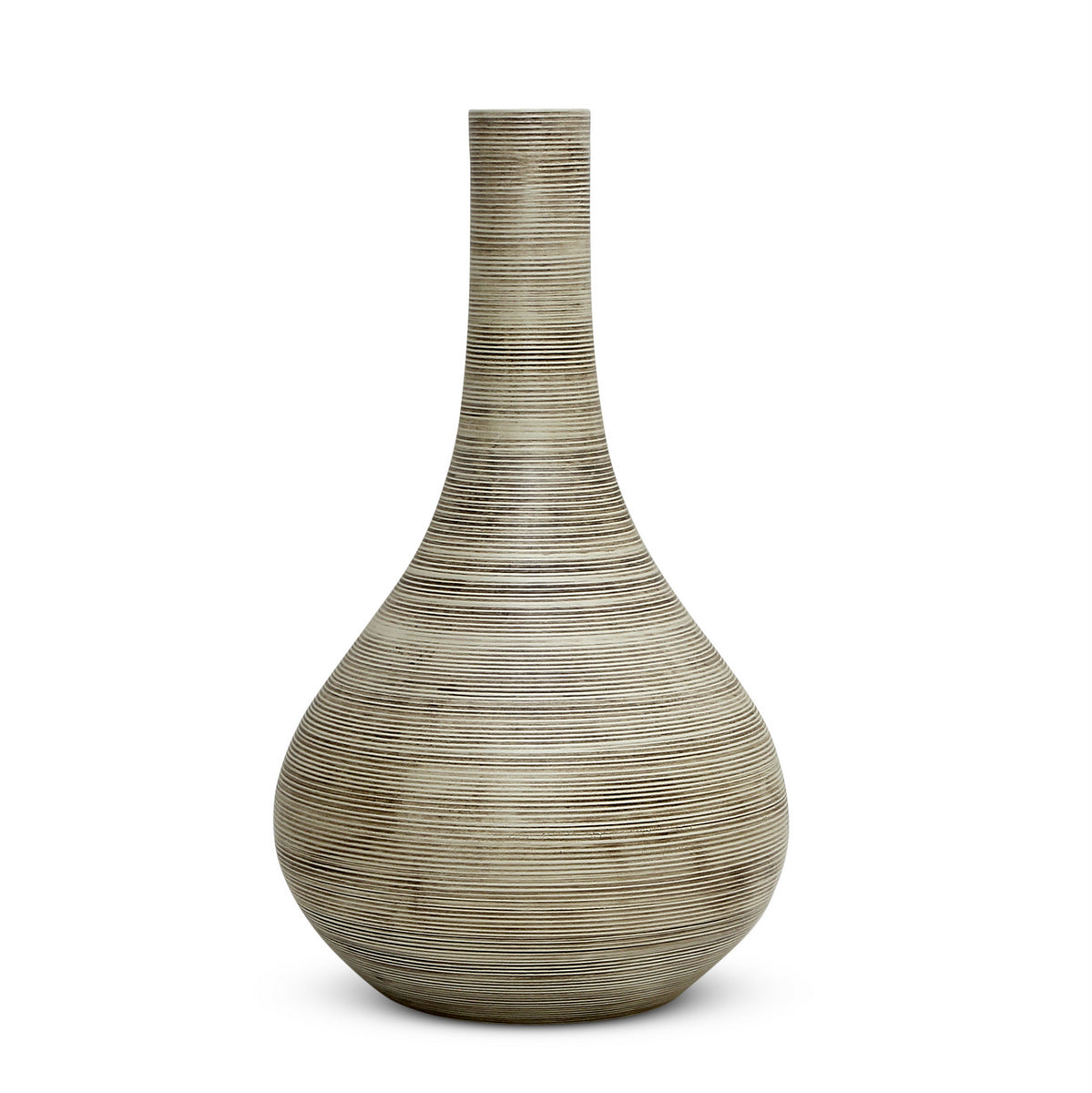 SABBIA TOSCANA: Shaped Big Belly &amp; Narrow Neck Vase - artisticaitalian.com