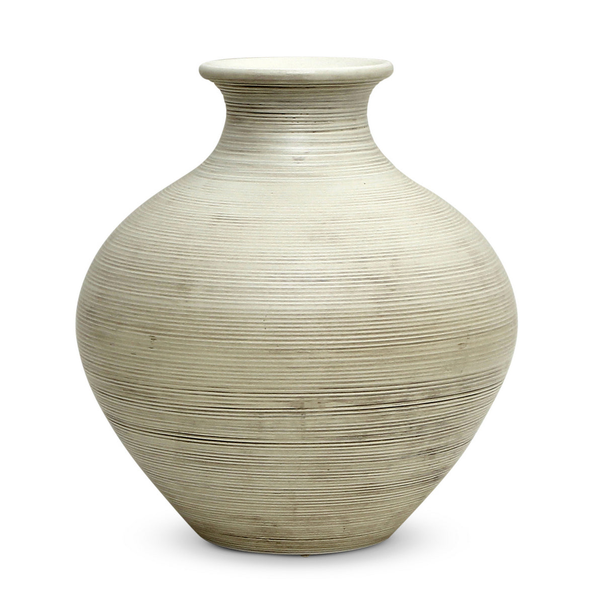 SABBIA TOSCANA: Large Shaped Traditional Vase - artisticaitalian.com