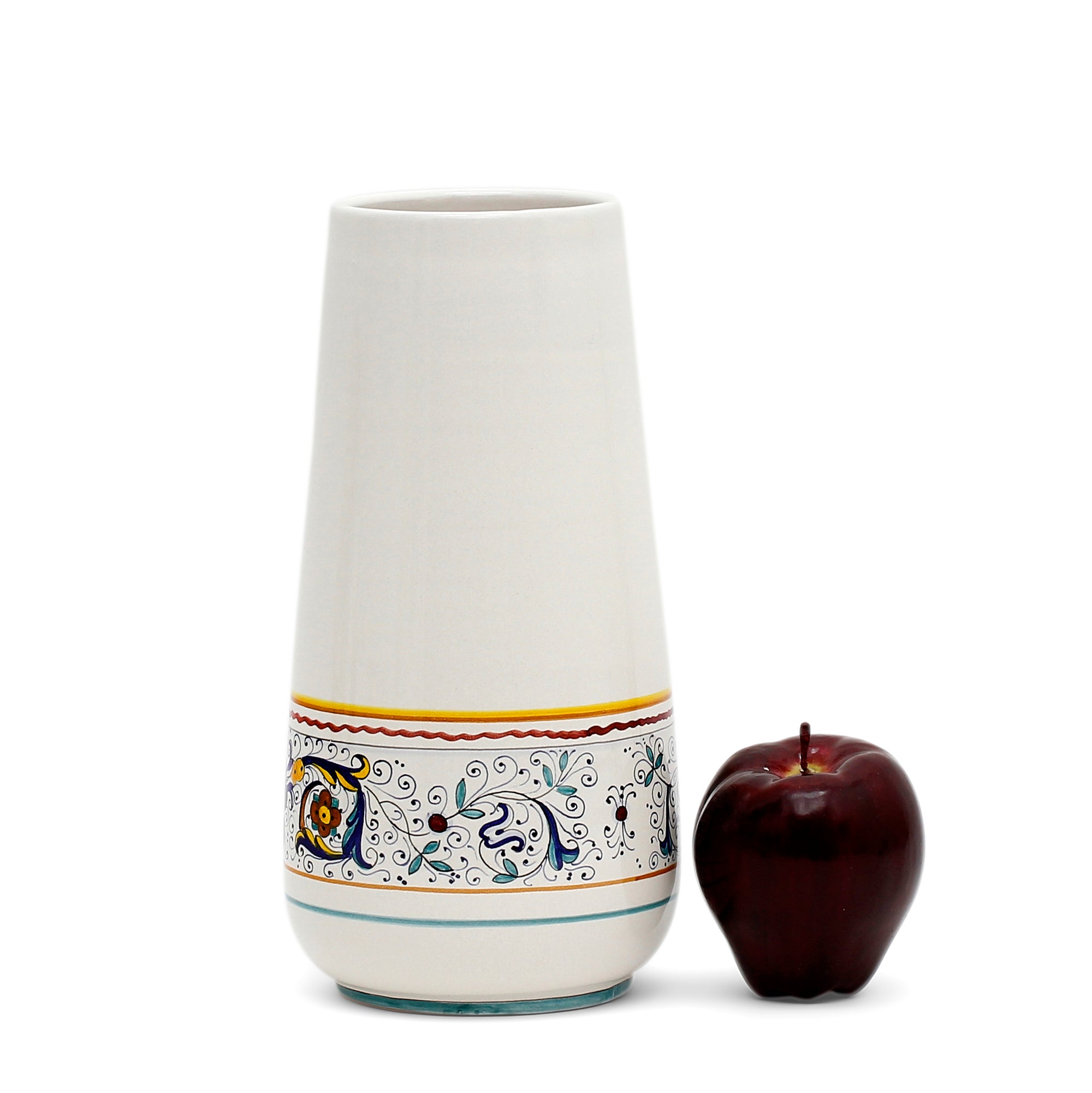 DERUTA BELLA CONICA: Small Conic Vase - RICCO DERUTA Design - artisticaitalian.com