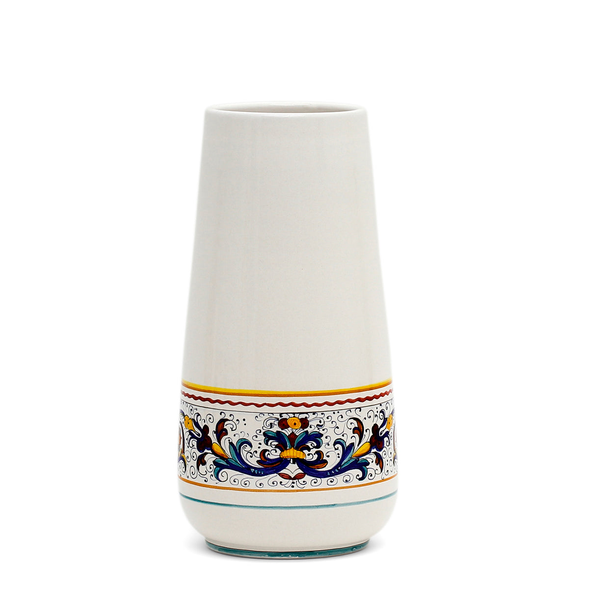 DERUTA BELLA CONICA: Small Conic Vase - RICCO DERUTA Design - artisticaitalian.com