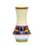 DERUTA VARIO: Luxury Shaped Vase with 'Ricamo' off white top decor (Medium) - artisticaitalian.com