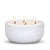 MONDIAL CANDLES: Alaska White Round Large Ceramic Candle 4 Wicks - artisticaitalian.com