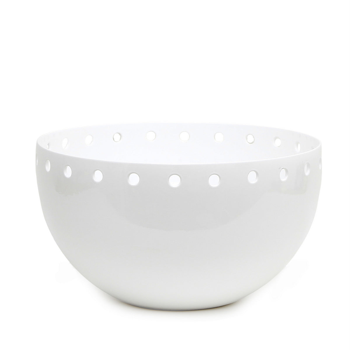 PURITY GLAMOUR: Extra Large Round Deep Bowl - Pure White - artisticaitalian.com