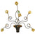 ALBA LAMP: Wall Light Sconce G9 Bulb Scavo Murano - artisticaitalian.com