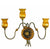 ALBA LAMP: Wall Light Sconce G9 Bulb Oxidized Copper Oro - artisticaitalian.com